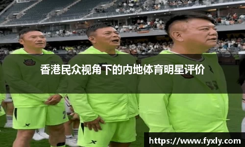 香港民众视角下的内地体育明星评价